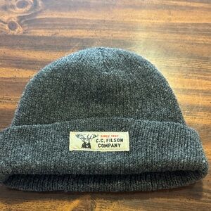 C.C. Filson Company Gray Knit Beanie